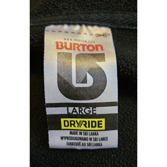 Burton Dryride Full Zip Hoodie Yellow/Red/Green Plaid Mens Large Snowboard - Picture 7 of 11